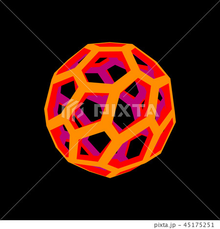 Abstract sphere wireframe. 3d Vector illustration Abstract sphere wireframe. 3d Vector illustration 45175251