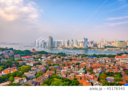 Xiamen, China Skyline 45176340
