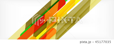 Abstract colorful lines, modern geometric background design 45177035