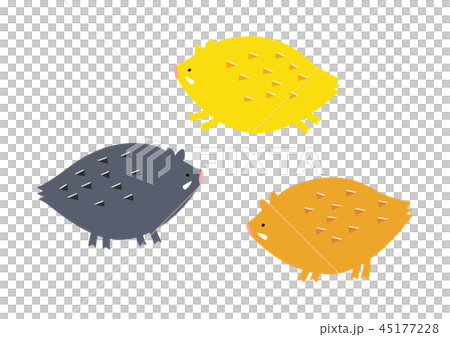 いのしし イラスト いのしし イラスト 45177228