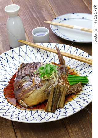 鯛のかぶと煮 鯛のかぶと煮 45181780