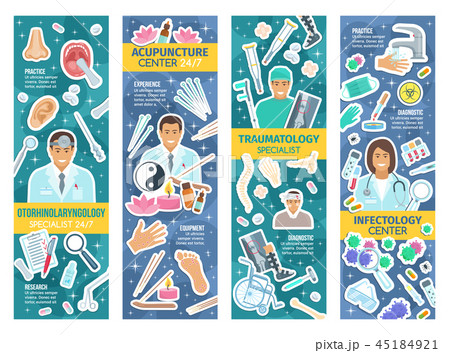 Human organs, doctors and medical equipment 45184921