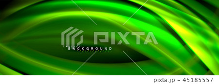Fluid color wave line background. Trendy abstract layout template for business or technology Fluid color wave line background. Trendy abstract layout template for business or technology 45185557