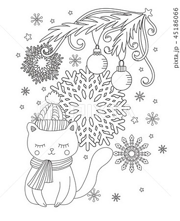 Christmas coloring page Christmas coloring page 45186066