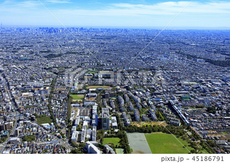 武蔵野市広域/武蔵野市役所上空、2018撮影 武蔵野市広域/武蔵野市役所上空、2018撮影 45186791
