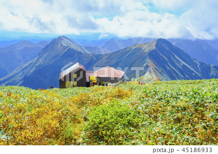 肩の小屋と主脈縦走路 肩の小屋と主脈縦走路 45186933