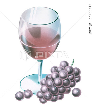 ワインのイラスト ワインのイラスト 45188413