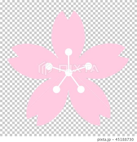 矢量櫻花圖標 矢量櫻花圖標 45188730