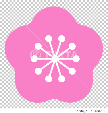 ベクター 梅 アイコン のイラスト素材