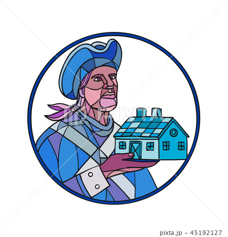 American Patriot House Mosaic Color 45192127
