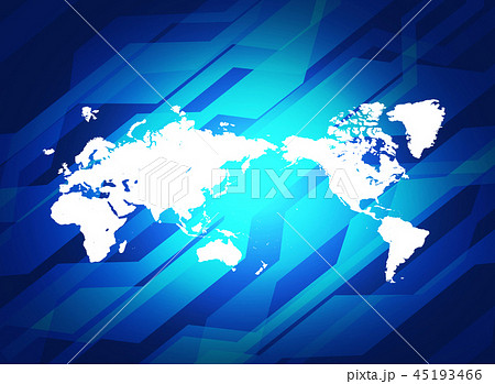 地図 ビジネス背景 世界地図 日本地図 グローバル ビジネスのイラスト素材