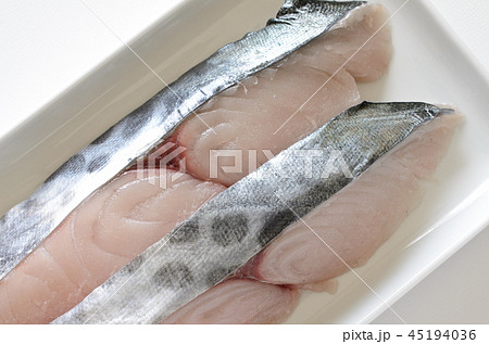 サワラ 切り身の写真素材