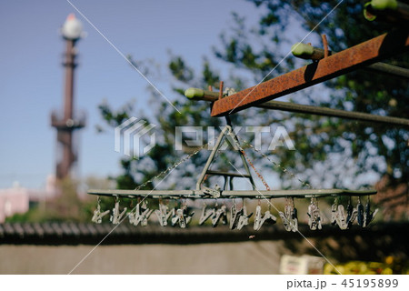 古民家から眺める秋を感じる風景 45195899