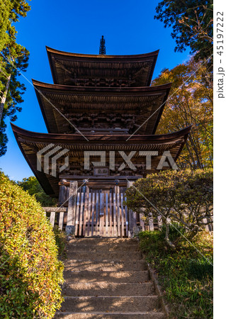 (長野県) 国宝 大法寺三重塔 (長野県) 国宝 大法寺三重塔 45197222