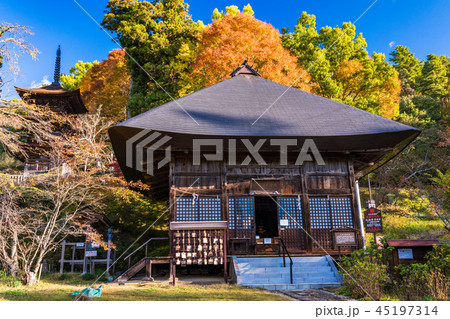 (長野県) 国宝大法寺三重塔 観音堂 (長野県) 国宝大法寺三重塔 観音堂 45197314