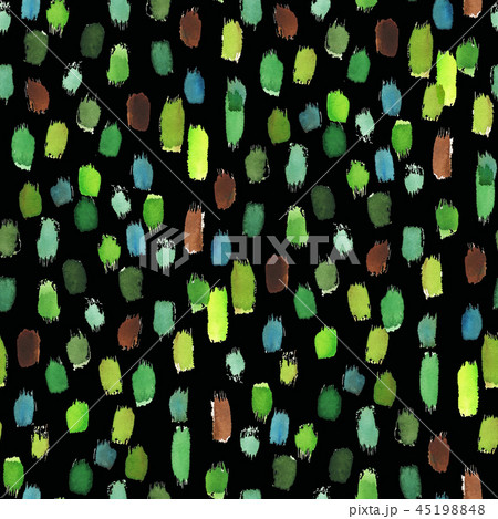 Abstract watercolor pattern with paint stains 45198848