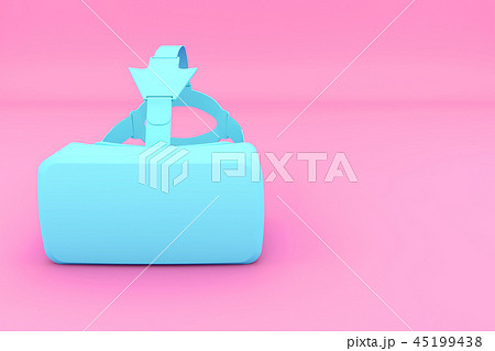 VR Goggles in duotone color. 45199438