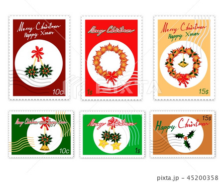 Christmas Wreath Christmas Ornaments and Red Bow 45200358
