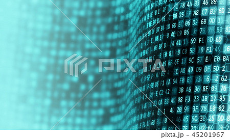 Internet technology display data flow concept 45201967