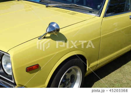 クラシックカー　昭和レトロ　素材　背景 　野田町　出水市　鹿児島県 45203368