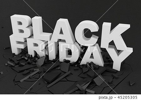Black Friday, sale message for shop. Business shopping store banner for Black Friday. Black Friday Black Friday, sale message for shop. Business shopping store banner for Black Friday. Black Friday 45205305