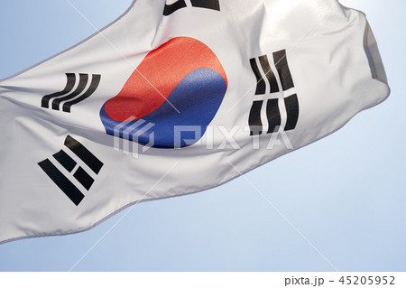 太極旗 韓国 国旗 45205952
