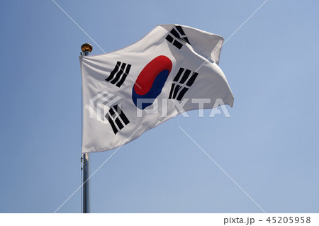 太極旗 韓国 国旗 45205958