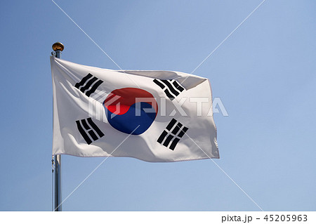 太極旗 韓国 国旗 45205963