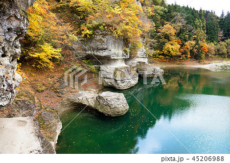 塔のへつり　紅葉 45206988