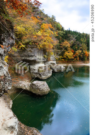 塔のへつり　紅葉 45206990