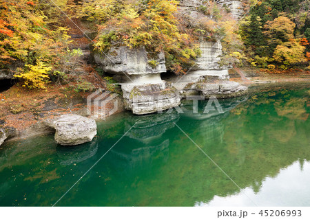 塔のへつり　紅葉 45206993