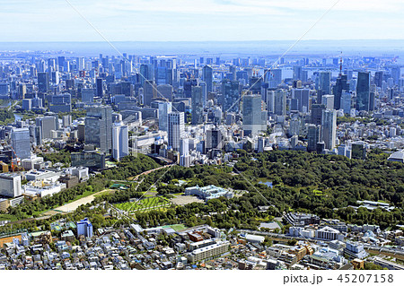 迎賓館上空／都市風景、Aerial view、2018撮影 45207158