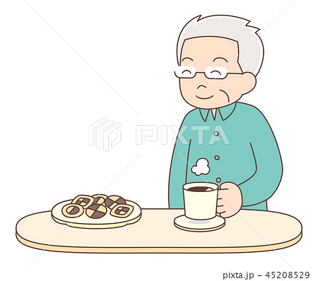 コーヒー_おじいちゃん2 コーヒー_おじいちゃん2 45208529