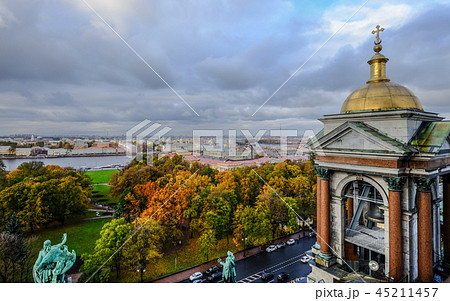 Aerial view of St. Petersburg, Russia Aerial view of St. Petersburg, Russia 45211457