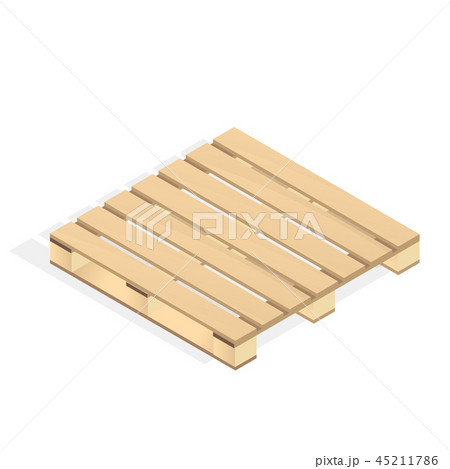 isometric pallet wood,warehouse logistics shipping 45211786