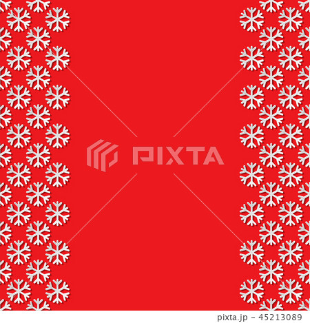 Decorative background with snowflakes Decorative background with snowflakes 45213089