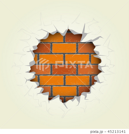 round hole in the brick wall round hole in the brick wall 45213141