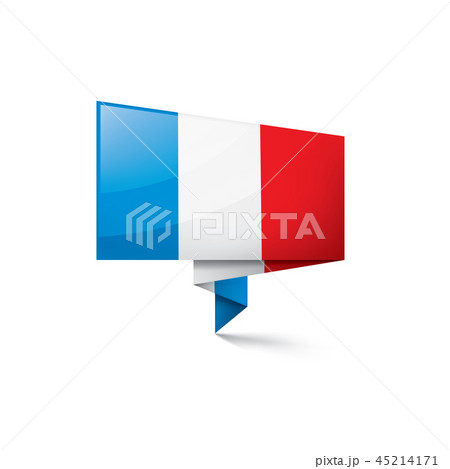 France flag, vector illustration on a white background. France flag, vector illustration on a white background. 45214171