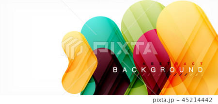 Colorful glossy arrows abstract background 45214442