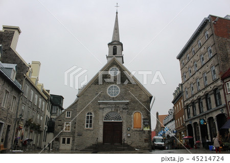 勝利のノートルダム教会　ケベック旧市街　世界遺産　カナダ 45214724