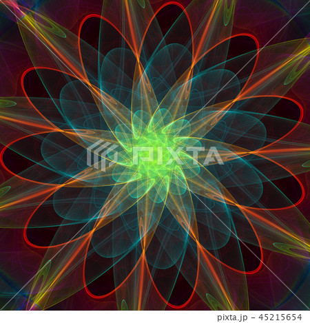 colorful symmetrical abstract background 45215654