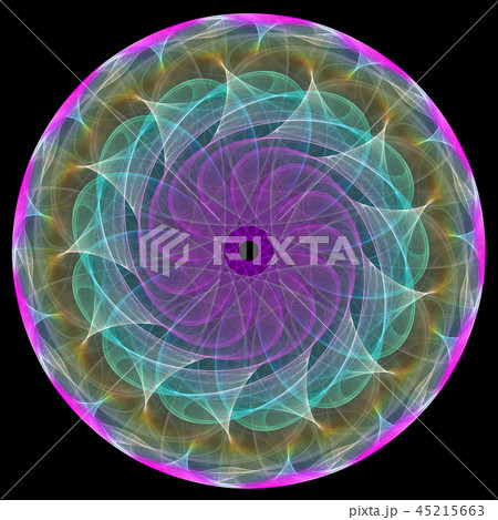 abstract symmetrical symbol 45215663