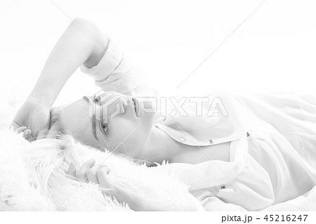 sensual blond girl sensual blond girl 45216247