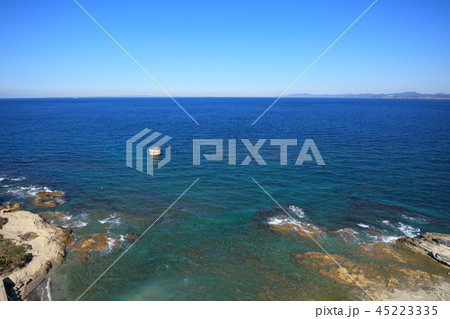 館山市州崎灯台付近を空撮 45223335