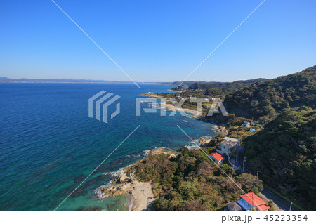 館山市州崎灯台付近を空撮 45223354