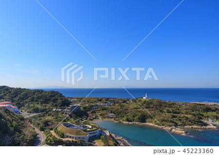 館山市州崎灯台付近を空撮 45223360