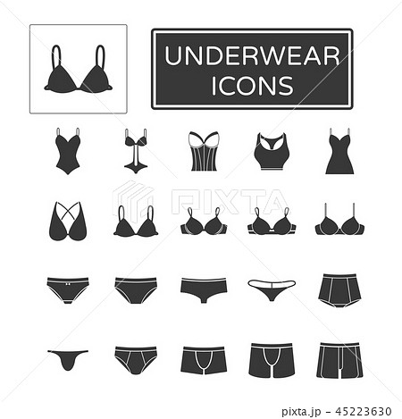 underwear set icon 45223630