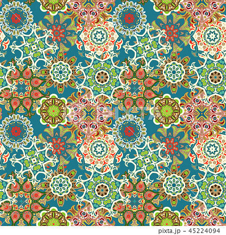 Mandala. Ethnic motifs vector seamless pattern Mandala. Ethnic motifs vector seamless pattern 45224094