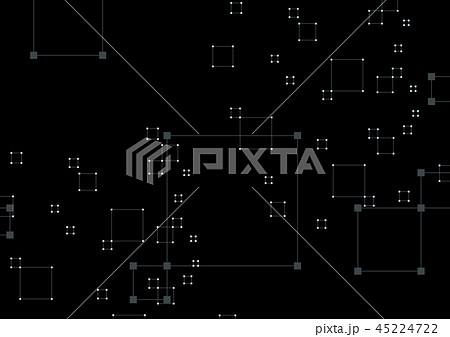 サイバーな背景素材 サイバーな背景素材 45224722