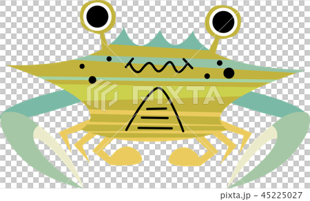 カニのキャラクター 45225027